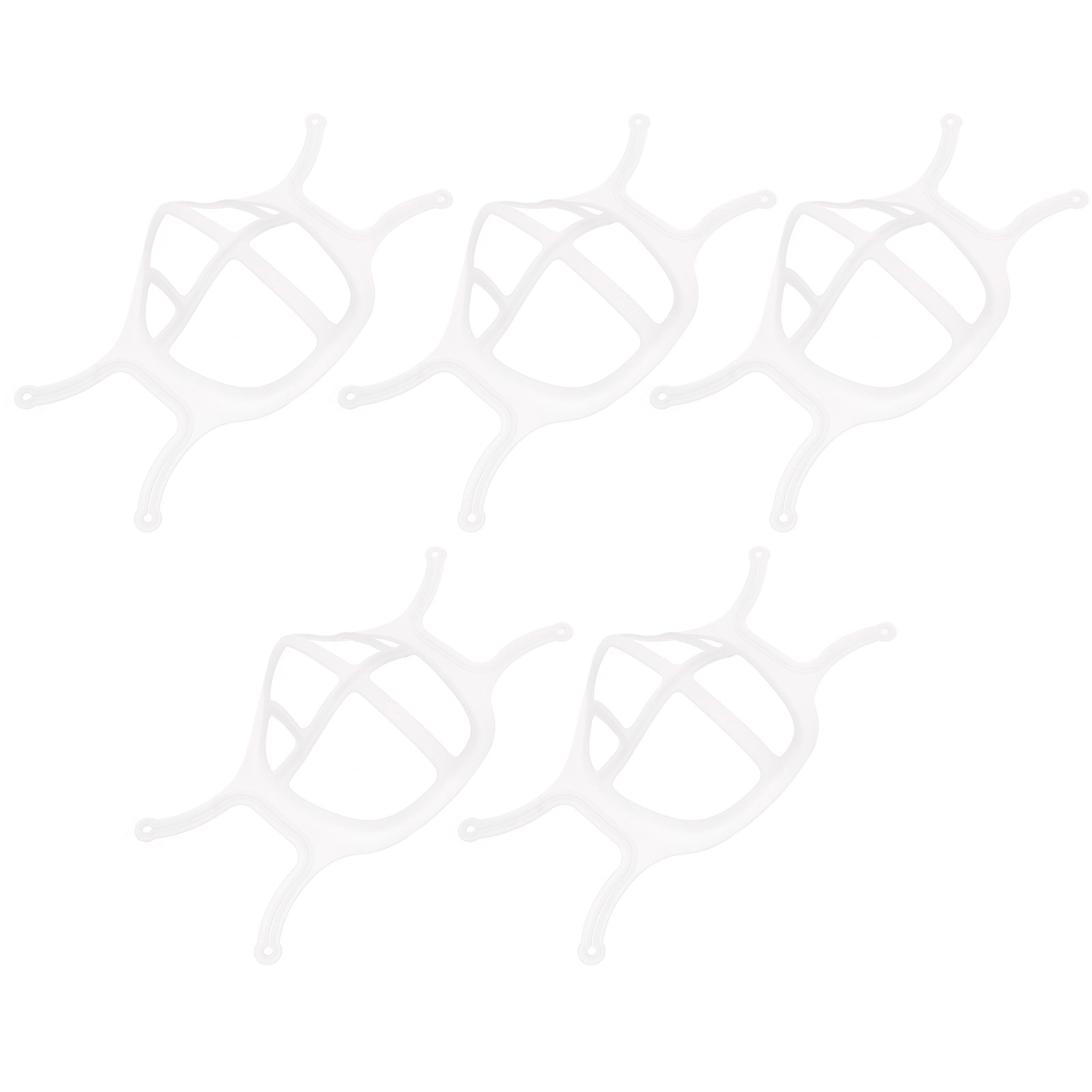 Silicone Mask Bracket - ที่รองหน้ากากซิลิโคน 5 ชิ้น รองรับด้านในแบบ 3D น้ำหนักเบา
