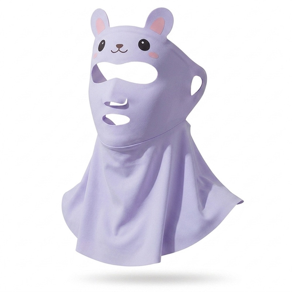 Kids Face Mask - หน้ากากป้องกันแสงแดดสำหรับเด็ก ลายกระต่าย น้ำหนักเบา บาง ระบายอากาศได้ดี ป้องกันรังสียูวี