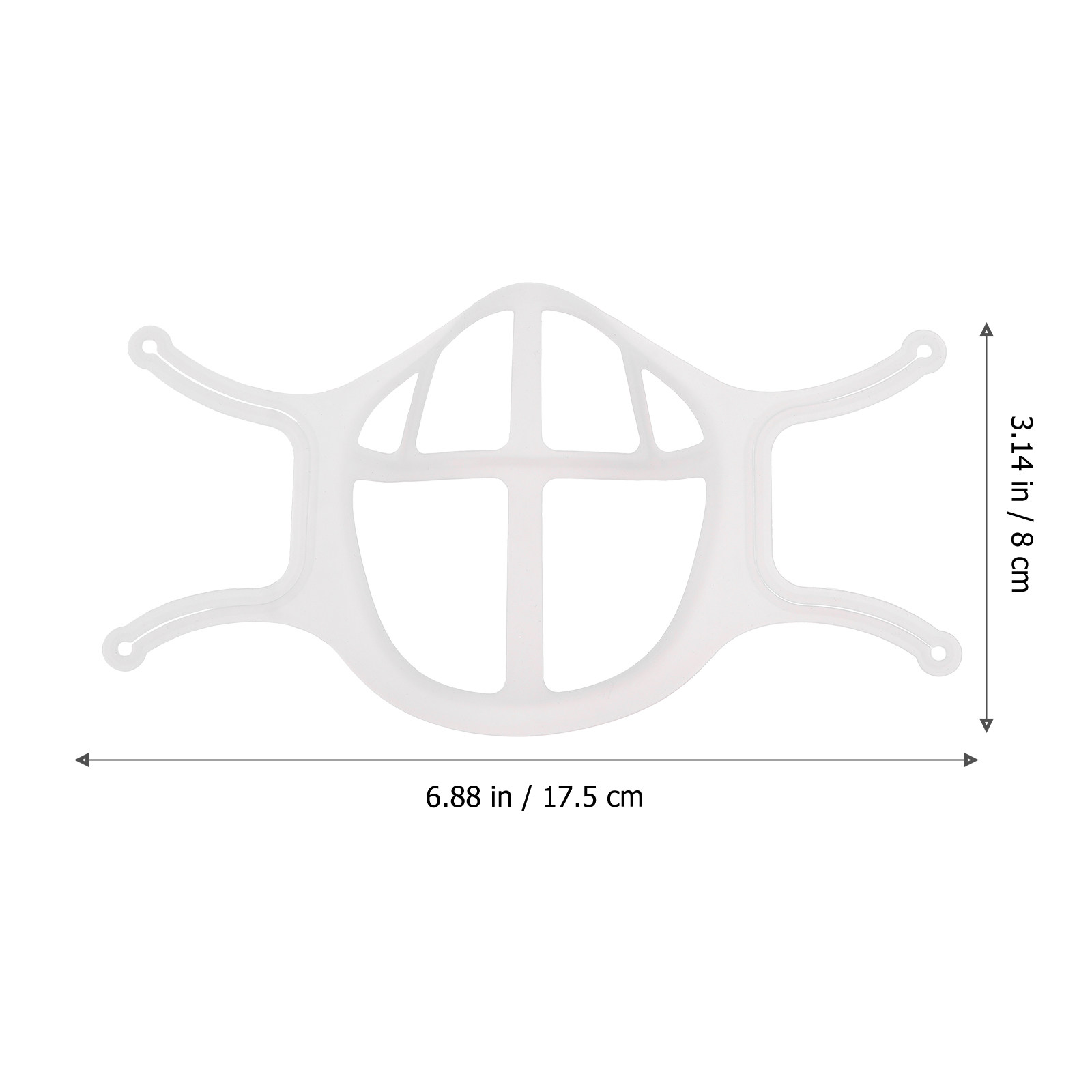 ที่ยึดหน้ากากซิลิโคน 3D 5 ชิ้น - Silicone Mask Bracket บทวิจารณ์และราคา
