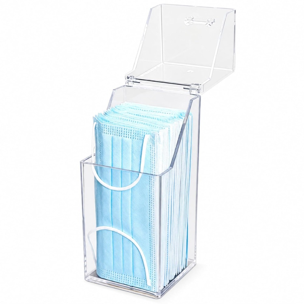 กล่องเก็บหน้ากากพร้อมฝาปิด ตั้ - Face Mask Storage Box บทวิจารณ์และราคา