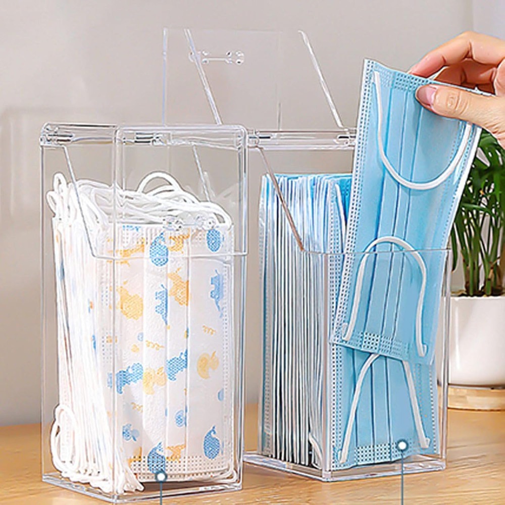 กล่องเก็บหน้ากากพร้อมฝาปิด ตั้ - Face Mask Storage Box บทวิจารณ์และราคา