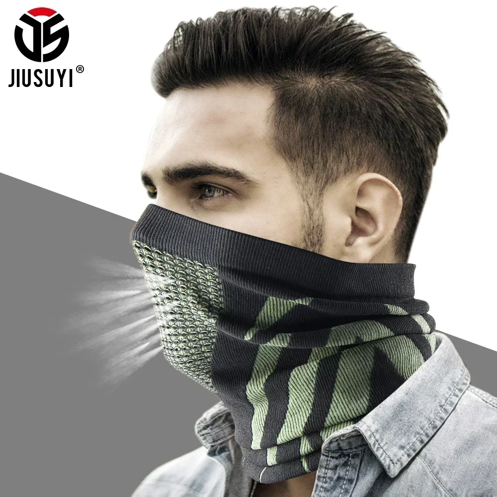 ฤดูหนาวแหวนหลอดนุ่มผ้าพันคอหน้ - Respirator Half Face บทวิจารณ์และราคา
